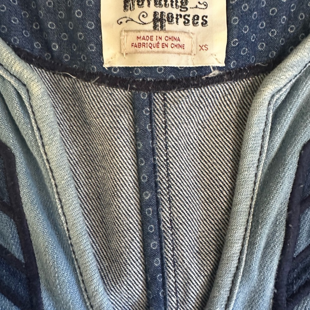 Anthropologie holding horses Denim Dress - Picture 4 of 6